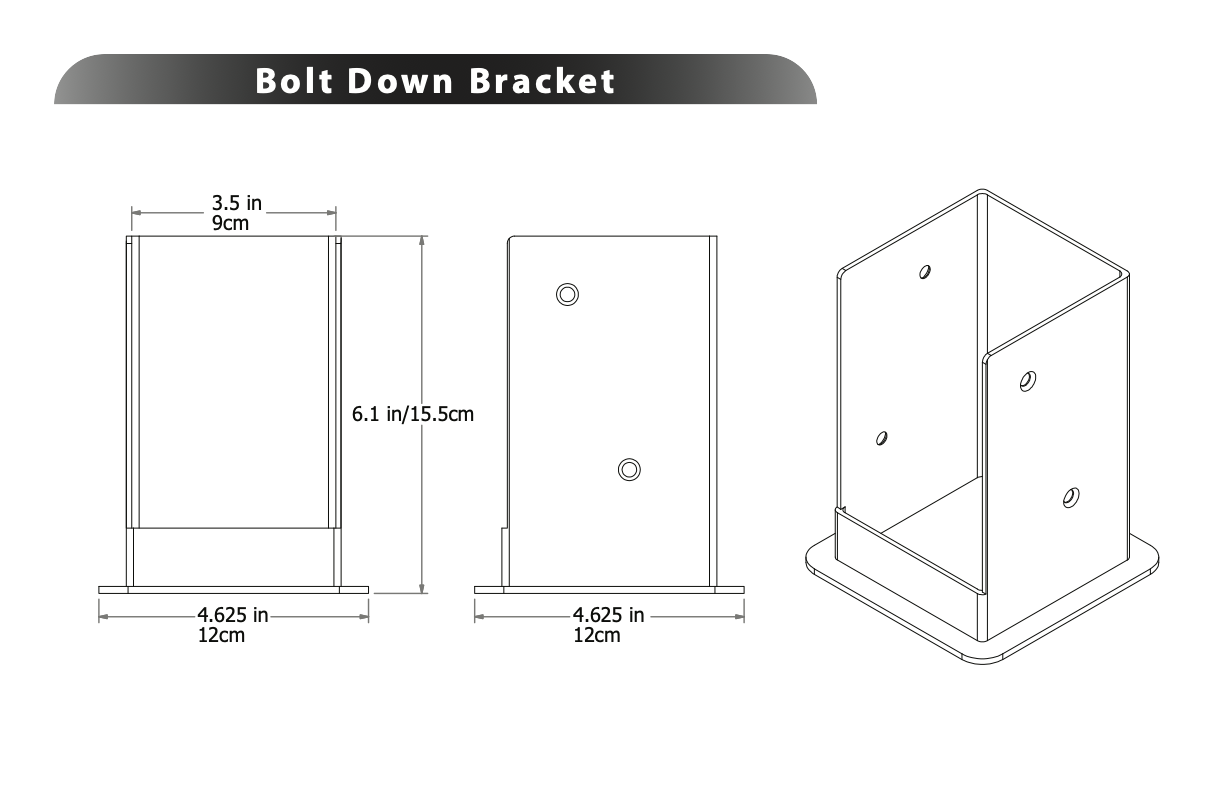 Bolt Down Bracket System Image