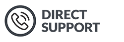 Direct Support for sales, shipping and installation