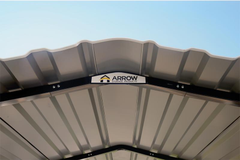 Steel Arrow Roof