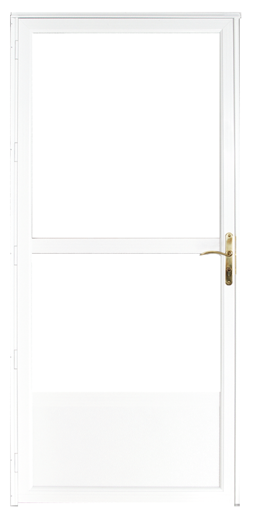 Series 2600 Classic Screen Door with Brass Hardware