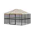 Casita Free Standing Gazebo | Rectangular Style Screen Enclosure