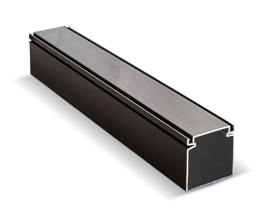 Bronze aluminium frame extrusion