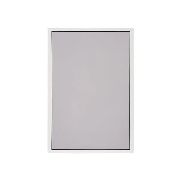 Standard lipframe window panel in white