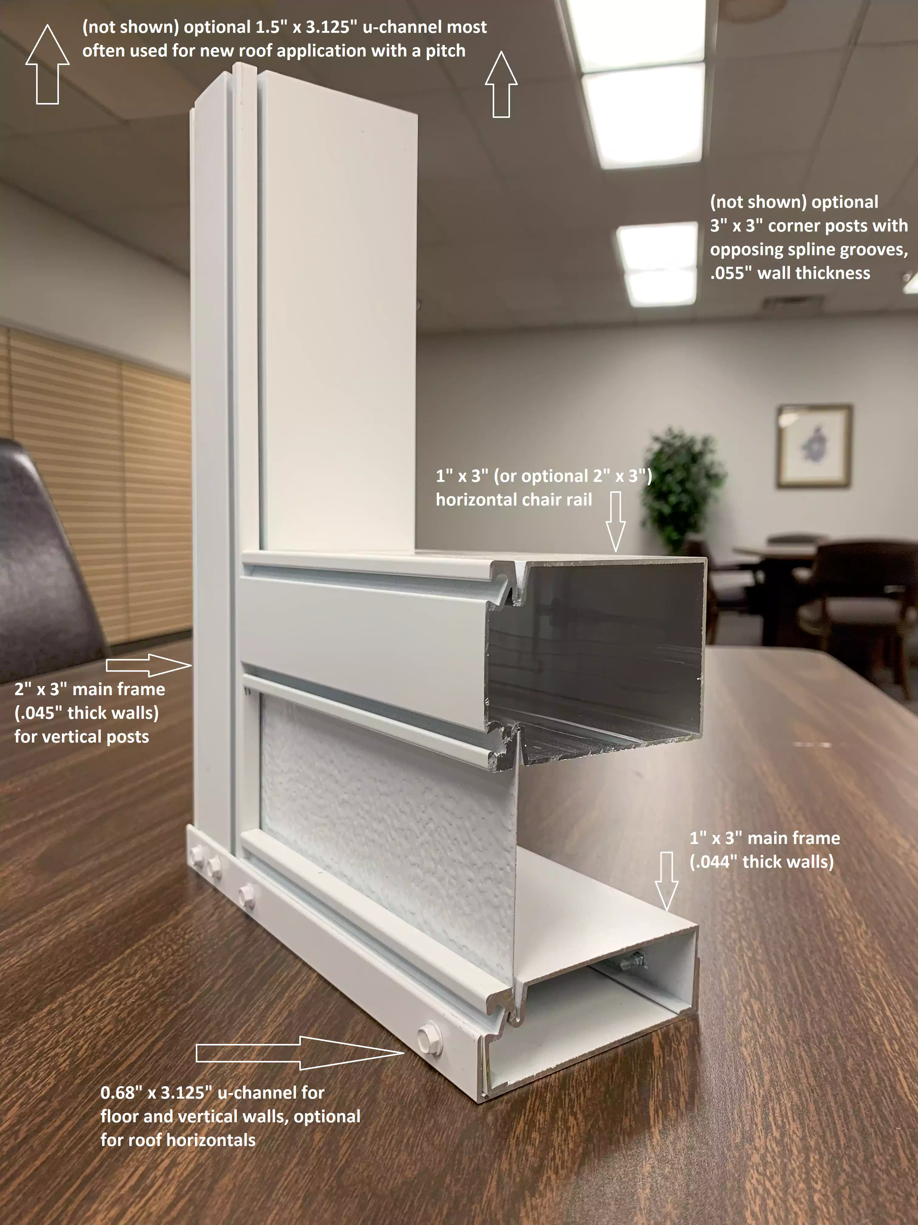 2x3 Aluminum Screen Frame